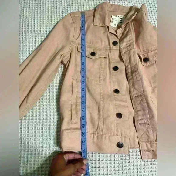 AERO ONE Pink Jean Jacket - Picture 4 of 6